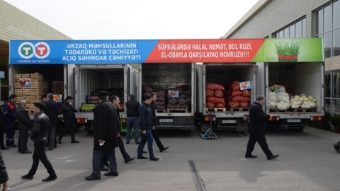Daha bir ünvanda Novruz yarmarkası fəaliyyətə başladı - FOTOLAR