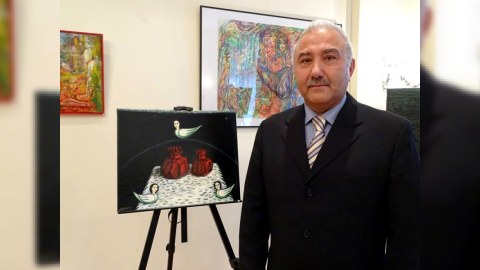 Niderlandda Azərbaycana başucalığı gətirən rəssam &nbsp;