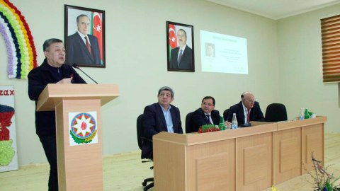 100 yaşlı maarif işığı: Qazax Müəllimlər Seminariyasında  “Novruz mühazirəsi”