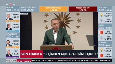 Ərdoğan  bələdiyyə seçkilərini dəyərləndirir - CANLI YAYIN