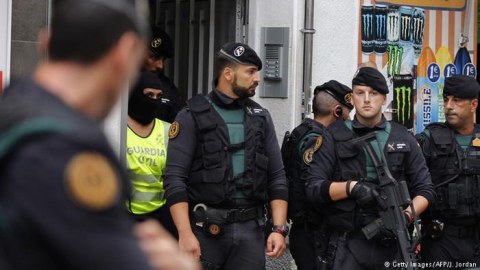 İspaniya polisi 66 G&uuml;rc&uuml;stan vətəndaşını saxladı