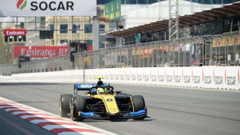 Bakıda Formula 2 yarışlarına start verildi