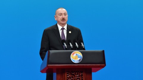 İlham Əliyevin “Bir kəmər, bir yol” Forumundakı ÇIXIŞI: “Əfsuslar olsun ki, bu qətnamələr yerinə yetirilmir”  