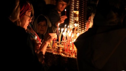 Bakıda pravoslav xristianlar Pasxanı qeyd etdilər