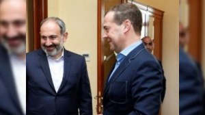 Paşinyan Medvedevlə gecə klubuna getdi