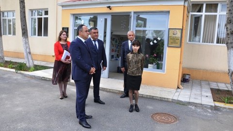 Goranboyun icra başçısı uşaq bağçasında vəziyyətlə tanış oldu