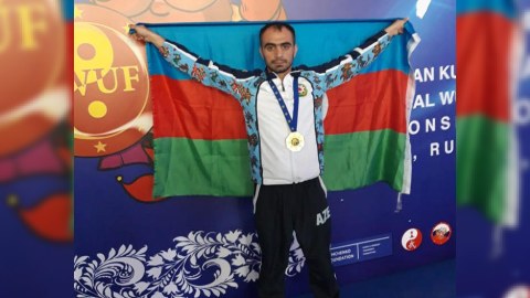 Azərbaycan idmançısı növbəti dəfə Avropa çempionu oldu - FOTO  