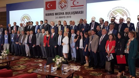 Şimali Kiprdə önəmli media müzakirəsi - FOTOLAR  