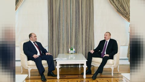 İlham Əliyev Belarusun Baş nazirinin müavinini qəbul etdi