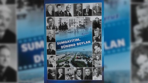 Eyruz Məmmədovdan Sumqayıtın yubileyinə dəyərli töhfə - “Sumqayıtım, dünənə boylan!”