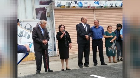 Gədəbəydə şəhidlərin xatirəsinə abidə bulaq kompleksi açıldı
