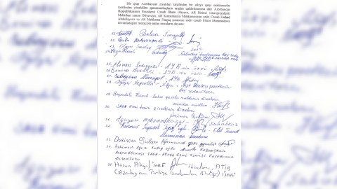 Musa Yaqub, Seyran Səxavət, Baba Vəziroğlu, Qulu Məhərrəmli - 35 tanınmış ziyalıdan Prezidentə və I Vitse-Prezidentə MÜRACİƏT