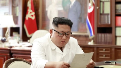 Kim Çen In Trampdan məktub aldı