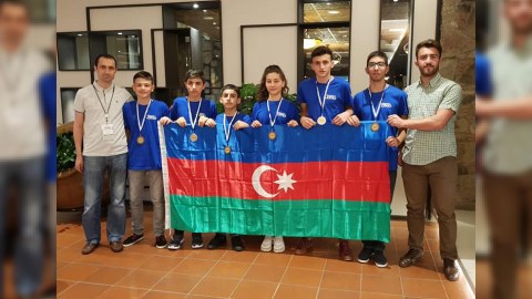 Azərbaycanlı şagirdlər 6 medal qazandı  
