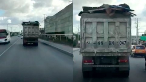 Yolları çirkləndirən yük maşınlarının sürücülərinə XƏBƏRDARLIQ - CƏRİMƏ