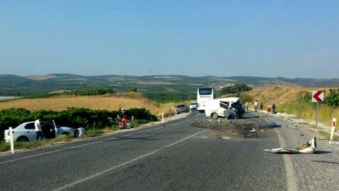 Türkiyədə ağır qəza: 5 ölü, 6 yaralı