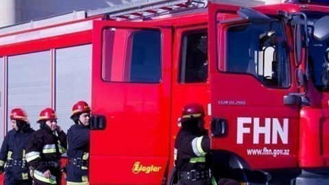 Bakıdakı yanğınla bağlı - Rəsmi açıqlama