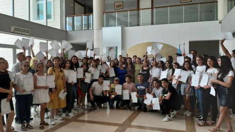 Gürcüstanda yaşayan azərbaycanlıların təhsil uğuru - FOTOLAR