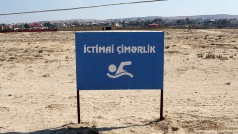 Leyla Əliyeva Xəzəri xalqa qaytarır - Yeni çimərlikdən REPORTAJ+FOTOLAR