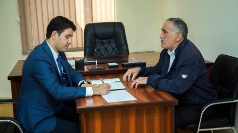 Naqif Həmzəyev seçiciləri ilə görüşüb - FOTO