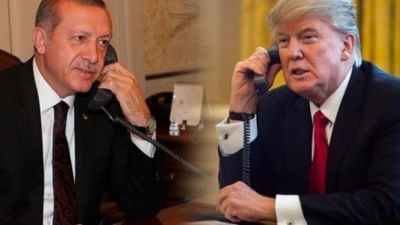 Ərdoğan Trampla regional məsələləri müzakirə edib