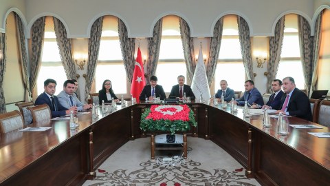 Fuad Muradov İstanbul valisi ilə görüşüb - FOTOLAR