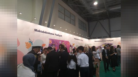 Bakıda Beynəlxalq Təhsil Sərgisi açıldı - Nazirlər də tədbirə gəldilər - FOTO
