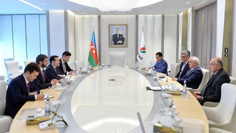 SOCAR prezidenti Əfqanıstanın Ticarət və Sənaye naziri ilə görüşüb - FOTOLAR
