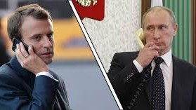 Putin Makronla Suriyadakı vəziyyəti müzakirə etdi