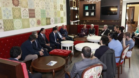 Dövlət Komitəsinin nümayəndə heyəti Yunus Əmrə İnstitutunda olub - FOTO