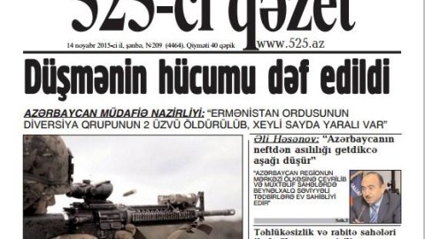 “525-ci qəzet” 27 YAŞINDA...  