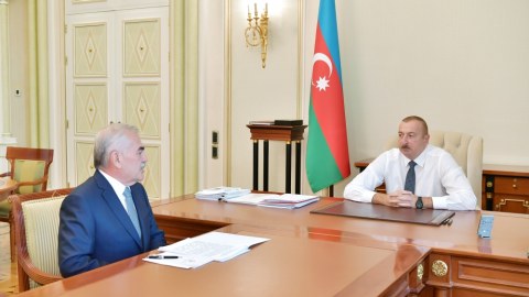 Prezident Vasif Talıbovu qəbula çağırdı: “Hansı işlər görülüb? Məruzə edin”