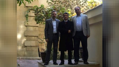 Erməni jurnalistlər Bakının mərkəzindən şəkil paylaşdılar - FOTOLAR