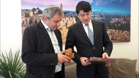 Fuad Muradov İsrail mətbuatına müsahibə verib