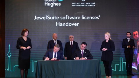 BANM “Baker Hughes” şirkəti ilə proqram təminatı lisenziyaları barədə saziş imzalayıb - FOTO