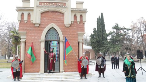 Gəncədə Cavad xanın xatirəsi yad edilib