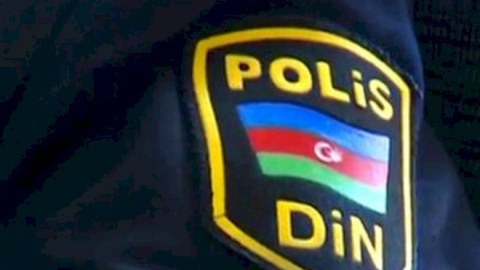 Azərbaycanda polis yol qəzasında öldü