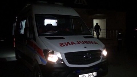 Samuxda partlayış zamanı nənə və nəvə xəsarət aldı