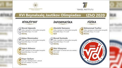 Tanınmış jurnalistin oğlu Beynəlxalq Olimpiadada qızıl medal qazandı - FOTO