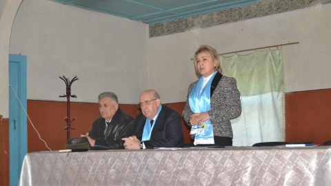 Əhliman Əmiraslanov Sabirabadda seçicilərlə görüşüb
