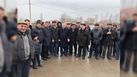 Çingiz Qənizadənin seçicilərlə növbəti görüşü