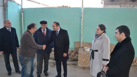 Kamran Bayramovun seçiciləri ilə səmimi görüşləri - Fotolar