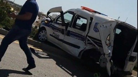 Azərbaycanda ağır qəza - 4 polis yaralandı  