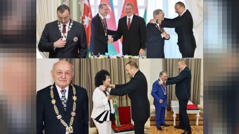 Azərbaycanın ən ali mükafatı “Heydər Əliyev” ordeni ilə təltif olunanlar - SİYAHI