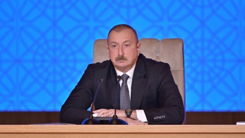 “Bakı-Tbilisi-Qars dəmir yolu bizim tarixi qələbəmizdir”  - İlham Əliyev 