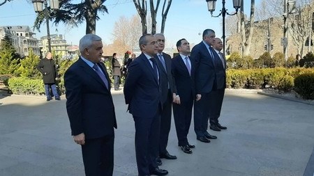 Mikayıl Cabbarov Gürcüstana getdi