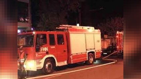 Məcburi köçkünlərin yaşadığı binada yanğın oldu