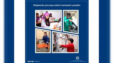 Bölgələrdə yeni peşə tədrisi mərkəzləri yaradılır