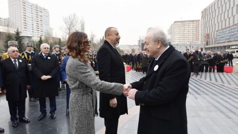 Prezident İlham Əliyev Ayaz Mütəllibovla görüşdü - FOTO