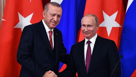Putin Ərdoğanın ad gününü təbrik etdi